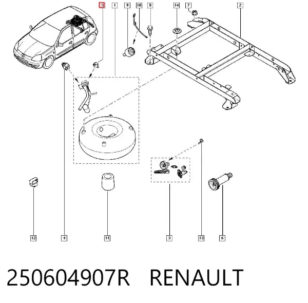  250604907R Renault (RVI)