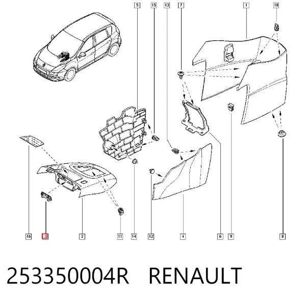  253350004R Renault (RVI)