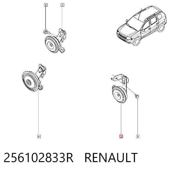  256102833R Renault (RVI)