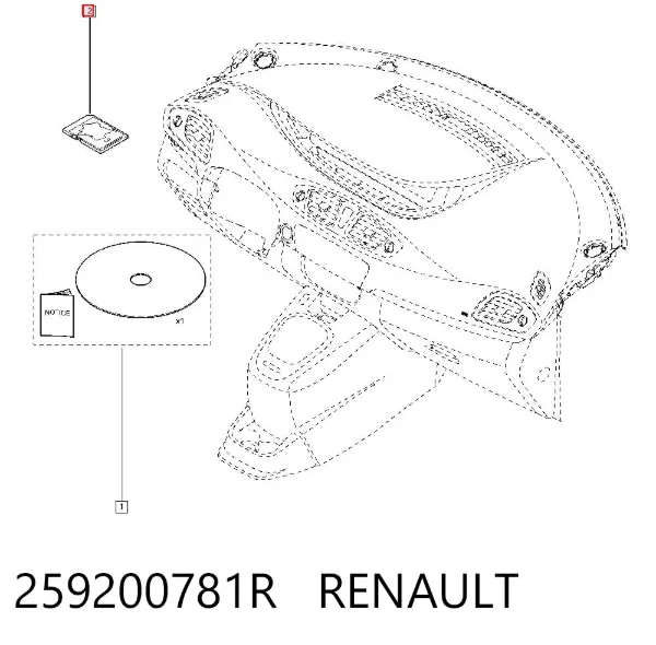  259200781R Renault (RVI)