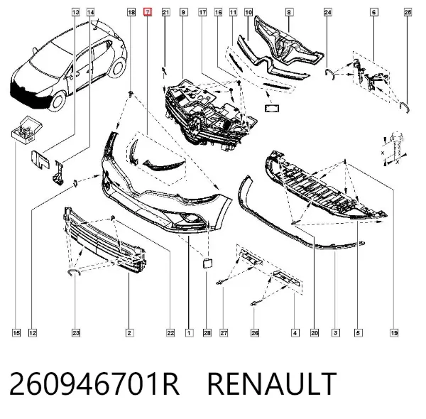  260946701R Renault (RVI)
