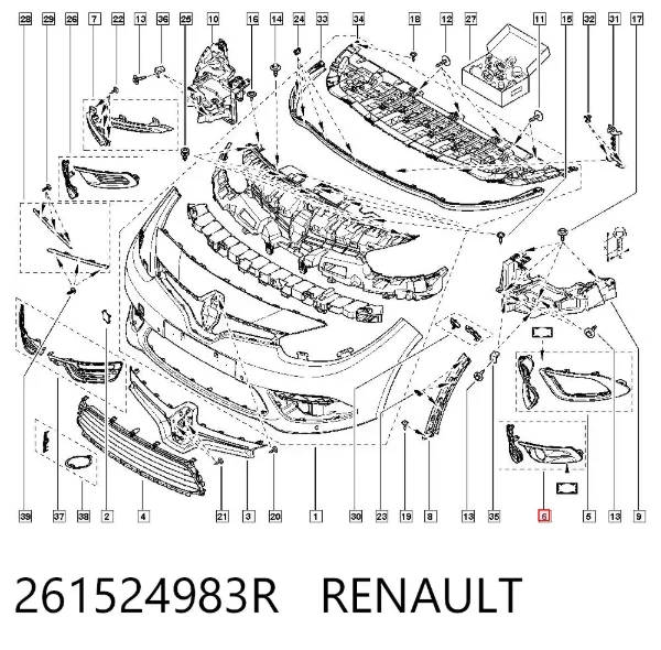  261524983R Renault (RVI)