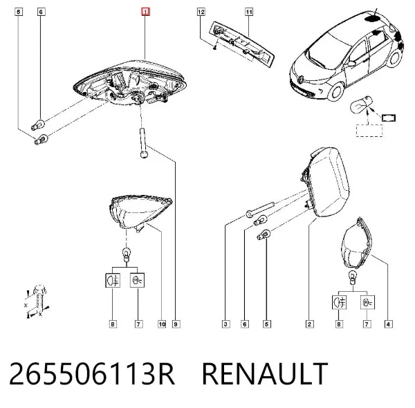  265506113R Renault (RVI)