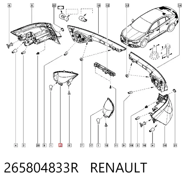  265804833R Renault (RVI)