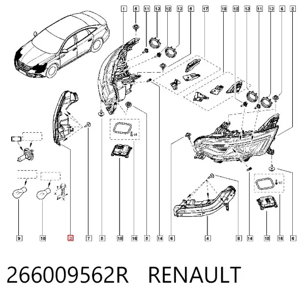  266009562R Renault (RVI)