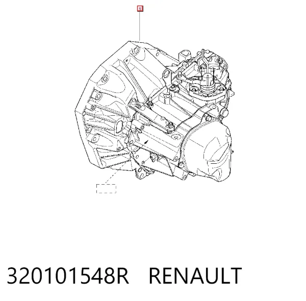 Caixa de Mudança montada (caixa mecânica de velocidades) Renault LOGAN II MCV