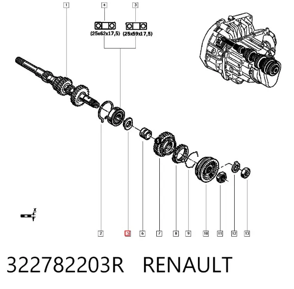  322782203R Renault (RVI)