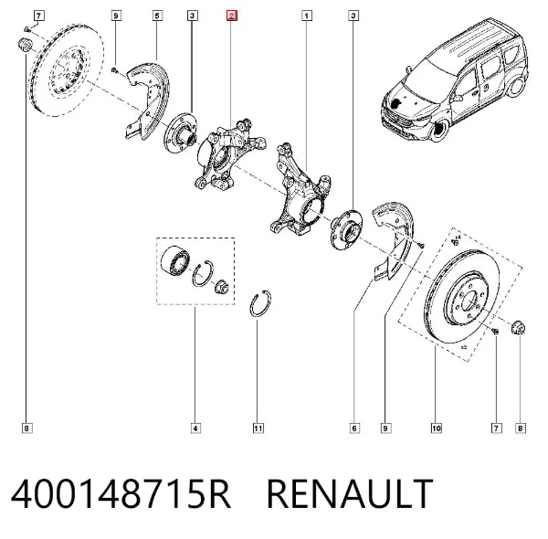  400148715R Renault (RVI)