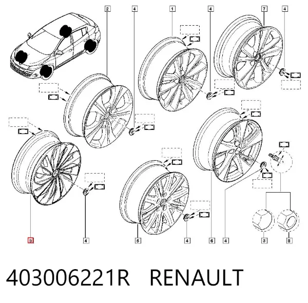  403006221R Renault (RVI)