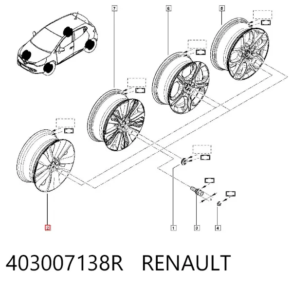  403007138R Renault (RVI)