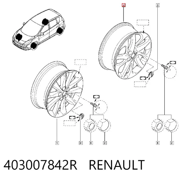 403007842R Renault (RVI)