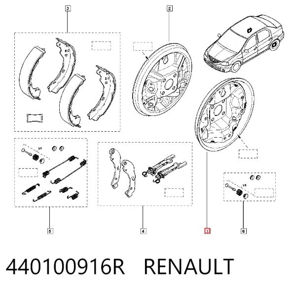  440100916R Renault (RVI)