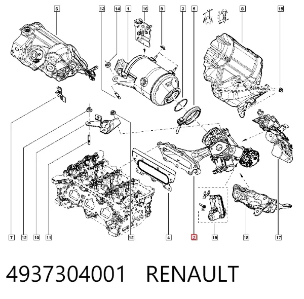 Turbina 4937304001 Renault (RVI)
