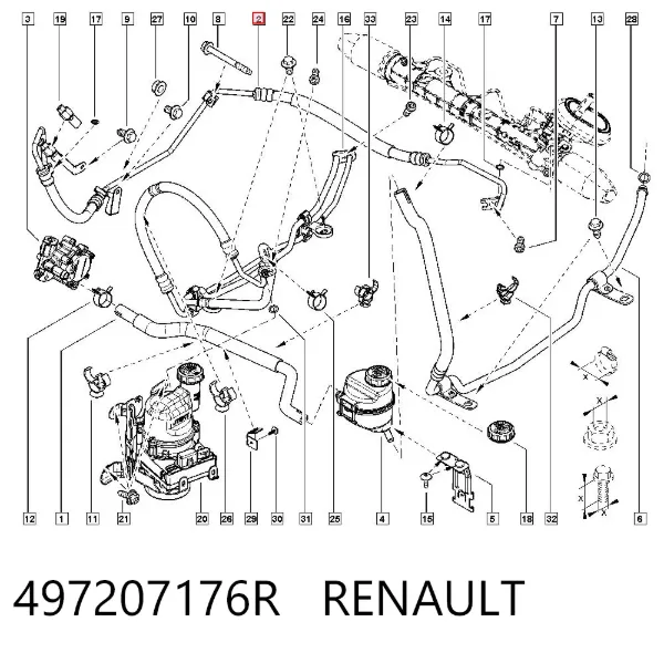  497207176R Renault (RVI)