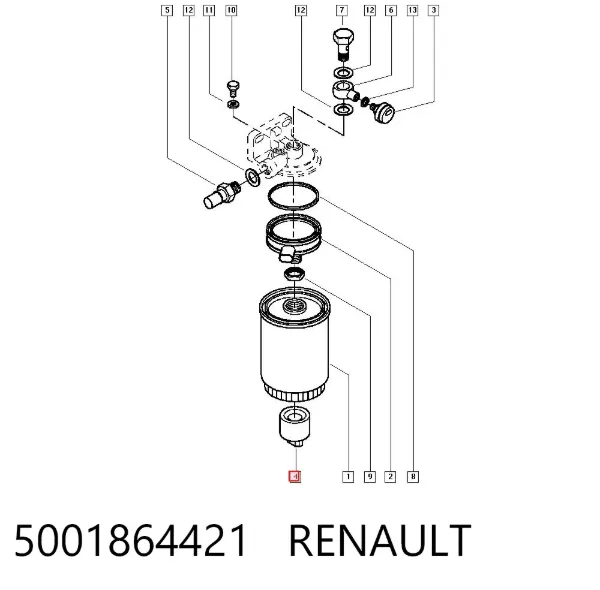  5001864421 Renault (RVI)