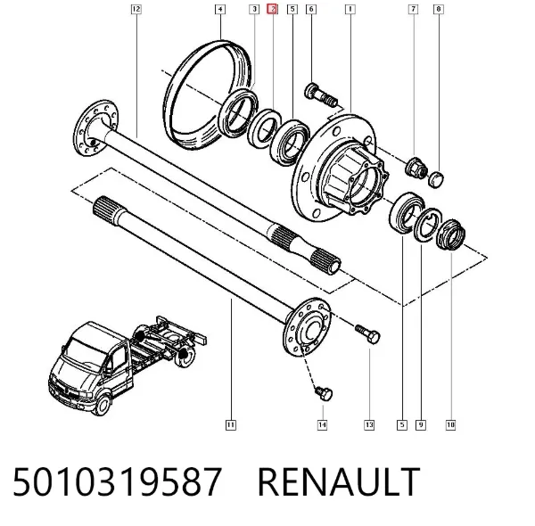  5010319587 Renault (RVI)