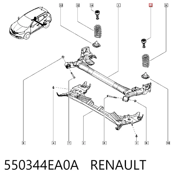  550344EA0A Renault (RVI)