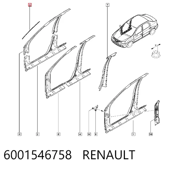  6001546758 Renault (RVI)