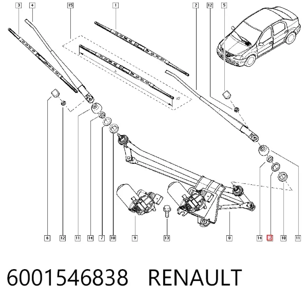  6001546838 Renault (RVI)