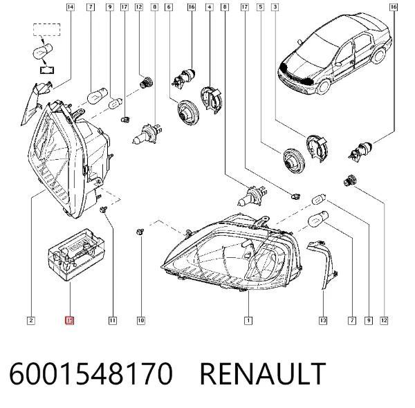  6001548170 Renault (RVI)