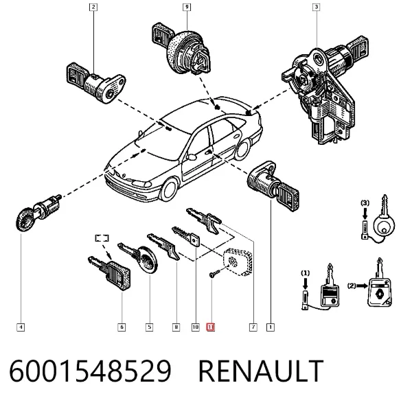  7701040424 Nissan/Infiniti