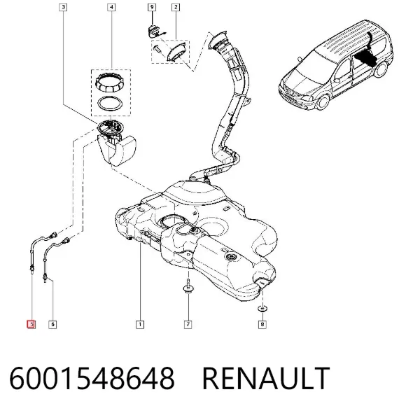  6001548648 Renault (RVI)