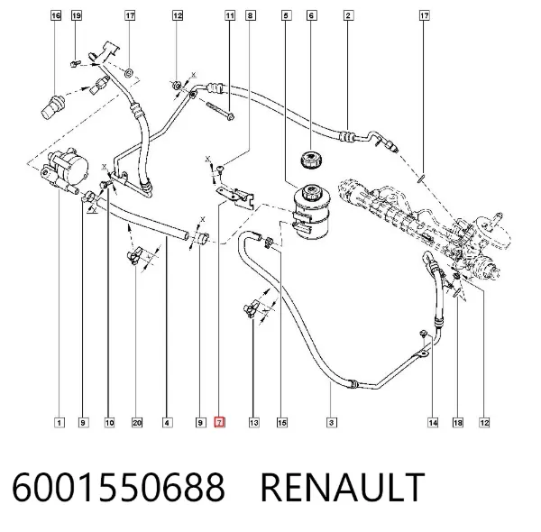  6001550688 Renault (RVI)