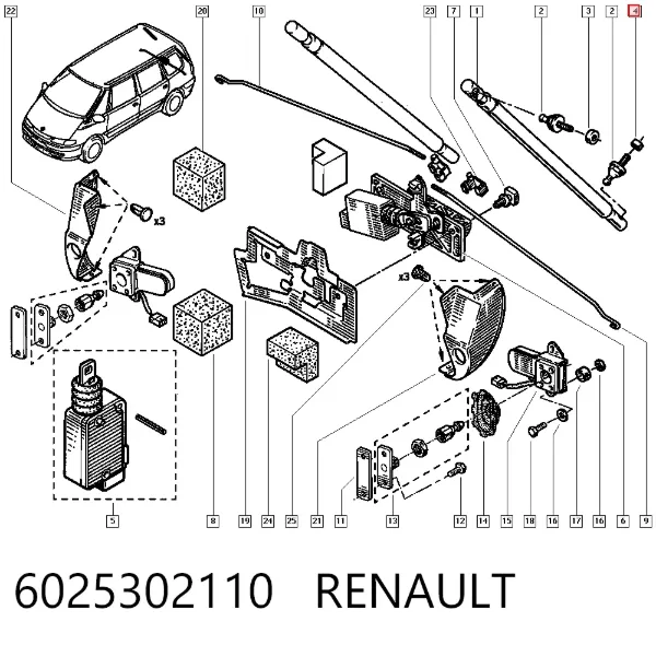  6025302110 Renault (RVI)