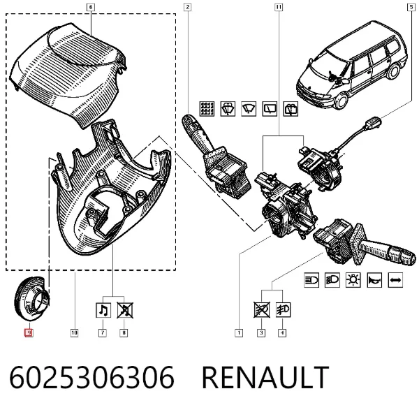  6025306306 Renault (RVI)