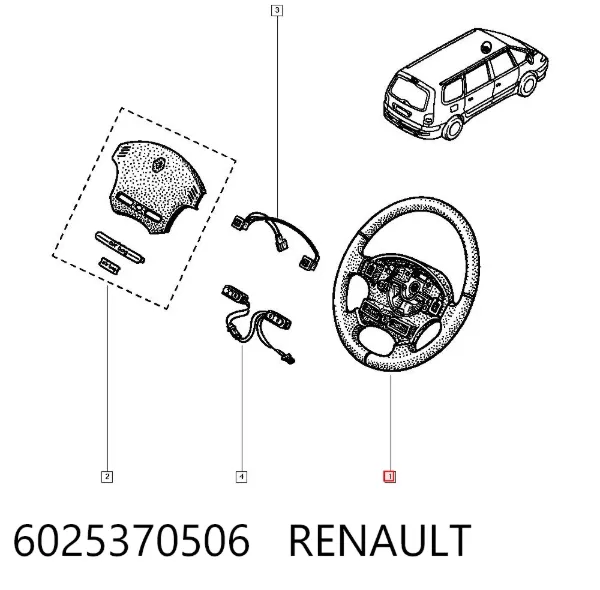 Volante Renault Espace III