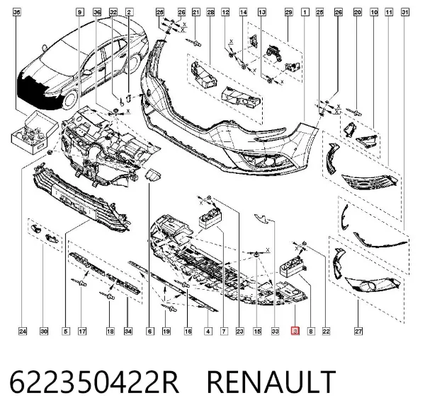  622350422R Renault (RVI)
