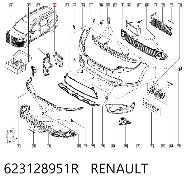  623128951R Renault (RVI)