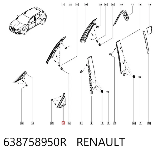  638758950R Renault (RVI)