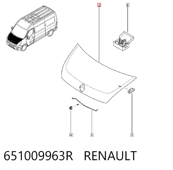 Capota 651009963R Renault (RVI)