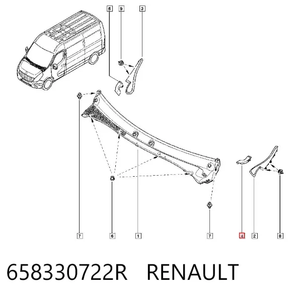  658330722R Renault (RVI)