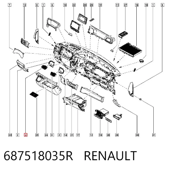  687518035R Renault (RVI)