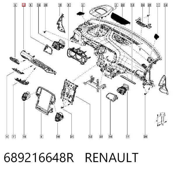 689216648R Renault (RVI)