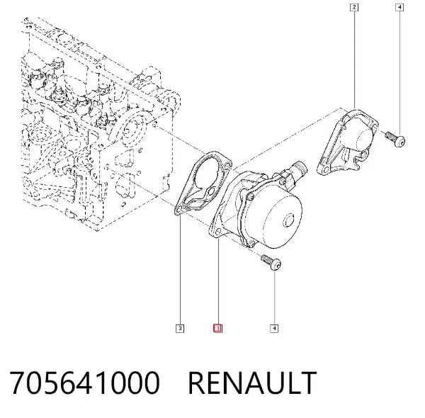 Bomba a vácuo 705641000 Renault (RVI)