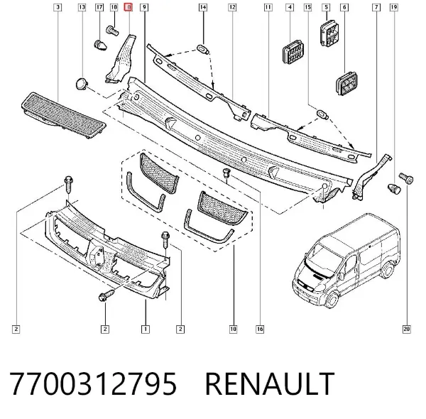  7700312795 Renault (RVI)