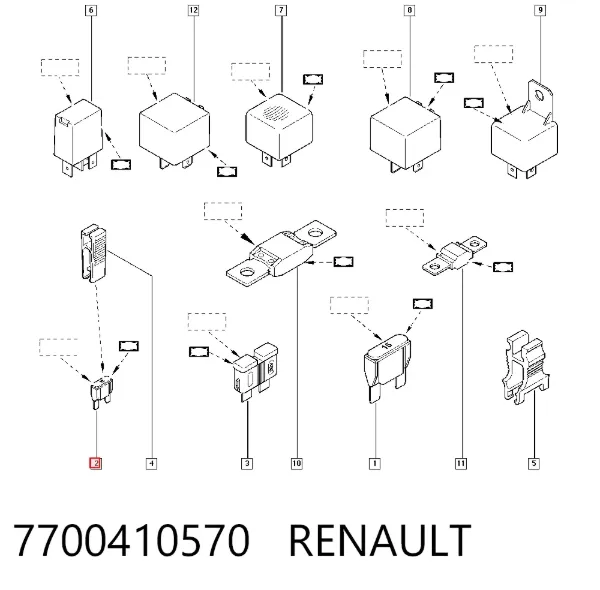  7700410570 Renault (RVI)