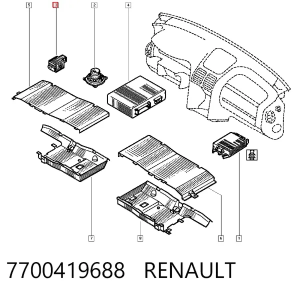  7700419688 Renault (RVI)
