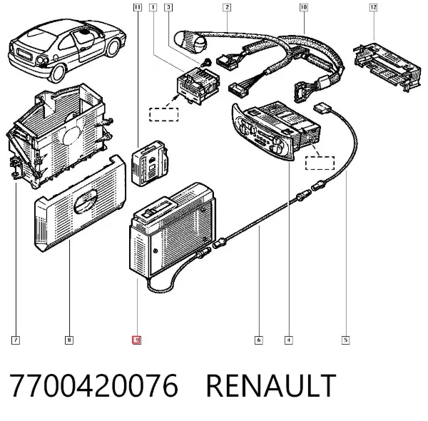  7700420076 Renault (RVI)