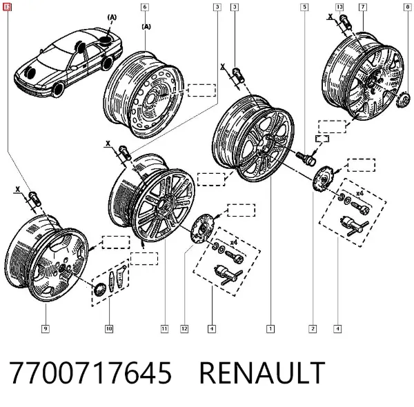  7700717645 Renault (RVI)