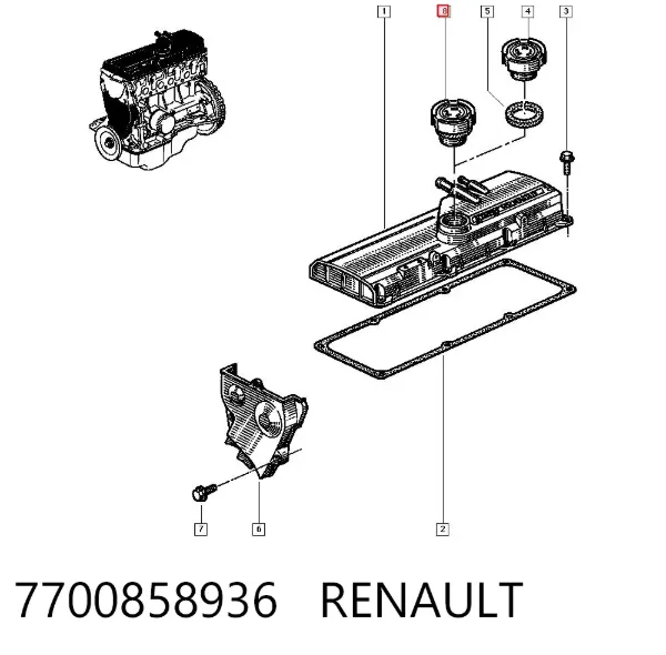  7700858936 Renault (RVI)