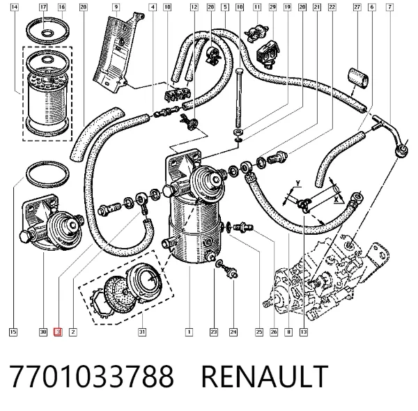  7701033788 Renault (RVI)