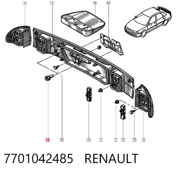  7701042485 Renault (RVI)