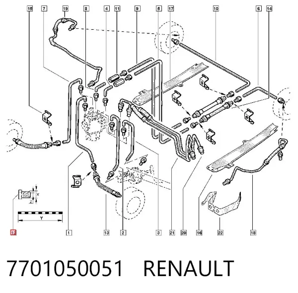  7701050051 Renault (RVI)