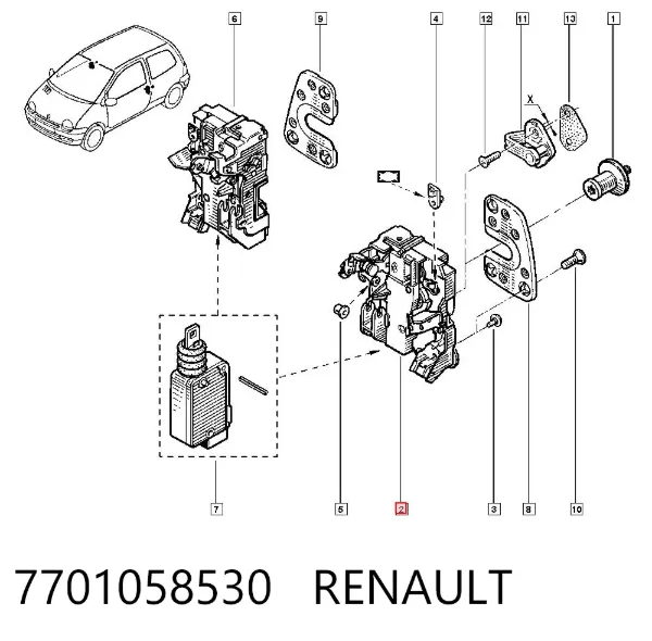  7701058530 Renault (RVI)