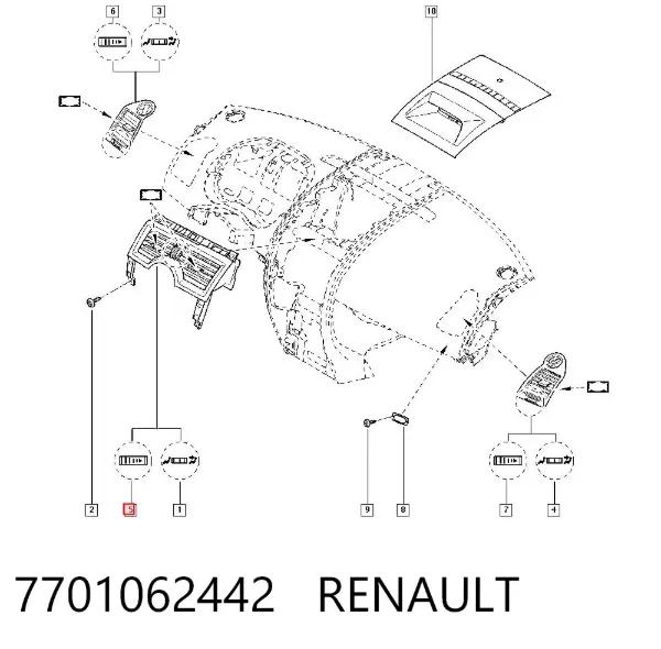  7701062442 Renault (RVI)