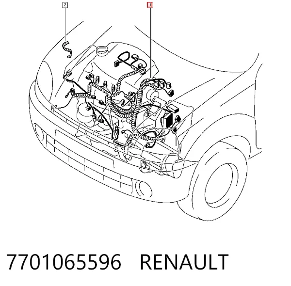  7701065596 Renault (RVI)